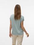 Футболка Vero Moda VMAVA PLAIN, Gray Mist/Grey - фото 3