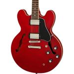 Полуполая электрогитара Epiphone ES-335 Cherry - фото