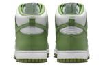 Мужские кроссовки для скейтбординга Nike Dunk high, Green/White - фото 5