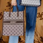 Nerdy Полиэстеровая сумка-шоппер, Brown - фото 6