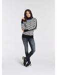Свитер Melrose, черно-белый - фото 4