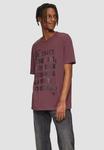 Футболка с принтом MIT FRONTPRINT QS, фиолетовый - фото 2
