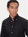 Рубашка regular fit Solid Heritage MW0MW35774 Tommy Hilfiger, черный - фото 4