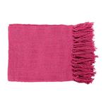 Плед Gleisdorf Solid и Border - Livabliss Mark&Day, цвет Rose - фото