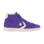 Кроссовки Converse Pro Leather 76 Mid Suede 'Candy Grape', фиолетовый - фото