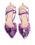Туфли Fendi, лиловый - фото 4
