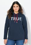 Худи Ulla Popken Hoodie, Marine/Dark Blue - фото