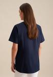 Блуза Seidensticker Blouse, Dark Blue - фото 3