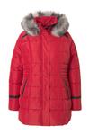 Зимняя куртка Ulla Popken, Ruby red - фото