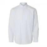 Рубашка Selected Lux Slim Fit, белый - фото 3