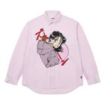 Рубашка Palace Rear View Shirt, Pink - фото