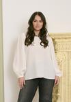 Блуза Kaffe Curve Blouse, Chalk/White - фото