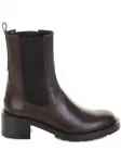 Кожаные челси с эластичными вставками GUGLIELMO ROTTA, коричневый - фото