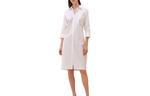 Платье-рубашка женское Hermes, белый - фото 7