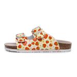 Шлепанцы унисекс Golofi, цвет 101 white leopard print - фото 4