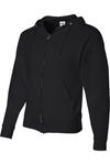 Толстовка с капюшоном JERZEES NuBlend на молнии, черный - фото 3