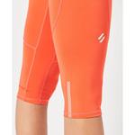 Тайтсы Superdry Run Cropped, оранжевый - фото 3