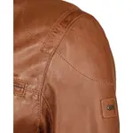 Кожаная куртка JCC "Макадам", цвет Dark Cognac - фото 4