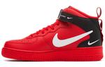 Кроссовки Nike Air Force 1 Mid Utility University Red - фото
