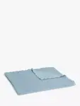 Одеяло John Lewis Scalloped Cotton Baby, синий - фото 4