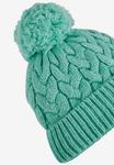 Шапка-бини Chunky Pom JoJo Maman Bébé, зеленый - фото 2