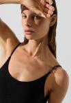 Купальник KARL LAGERFELD Swimsuit, Black - фото 4