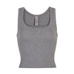 Топ SKIMS Soft Lounge, цвет Heather Grey - фото
