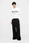 Толстовка felpa Msgm, Optical White - фото 2