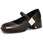 Туфли Мэри Джейн женские Daphne, черный - фото 7