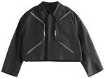 Куртка Rick Owens Heizer Mac Jacket, черный - фото