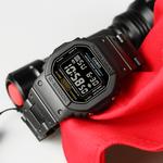 CASIO Часы Unisex Black Watch, DW-5600E-1 Modified-Reverse Display Plastic Steel Strap - фото 6