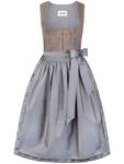 Stockerpoint Dirndl Beatrice темно-серого цвета - фото