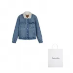 Calvin Klein Джинсовая куртка мужская, 01J-Denim Light Blue - фото