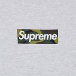 Футболка Supreme Box Logo 'Ash Grey', серый - фото 2