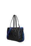 Сумка Custo Barcelona SHOULDER, Black And Blue/Black - фото 5