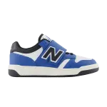 Кроссовки New Balance 480 Hook & Loop Little Kid Wide 'Blue Agate', синий - фото