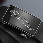 JAGUAR Кожаный мужской ремень черный, Black - фото 11