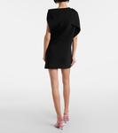 Асимметричное мини-платье Jacquemus, черный - фото 3