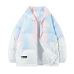 30Braid Стеганая куртка унисекс, Черный-88 - фото 16