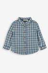 Рубашка в клетку JoJo Maman bébé виши Jojo Maman Bébé, синий - фото