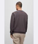 Свитшот мужской Hugo с логотипом бренда, серый - фото 3