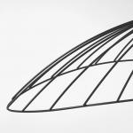 Подвесной абажур, черный, 60х40 см, MOTSJÖ IKEA - фото 4