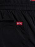 Diesel плавки-шорты с логотипом, черный - фото 4