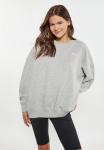 Толстовка myMo Sweatshirt, Hellgrau Melange/Mottled Light Grey - фото