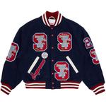 Куртка Supreme Drill Team Varsity Jacket, Navy - фото
