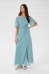 Макси платье Cream Yas, Turquoise - фото 3