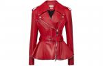 Alexander McQueen Куртка женская красная, Red - фото