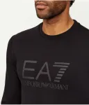 Толстовка slim fit Ea7, черный - фото 4
