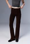 Брюки Stradivarius Trousers, Dark Brown - фото 2