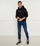 Толстовка мужская Karl Lagerfeld Jeans с серебряным принтом, черный - фото 2